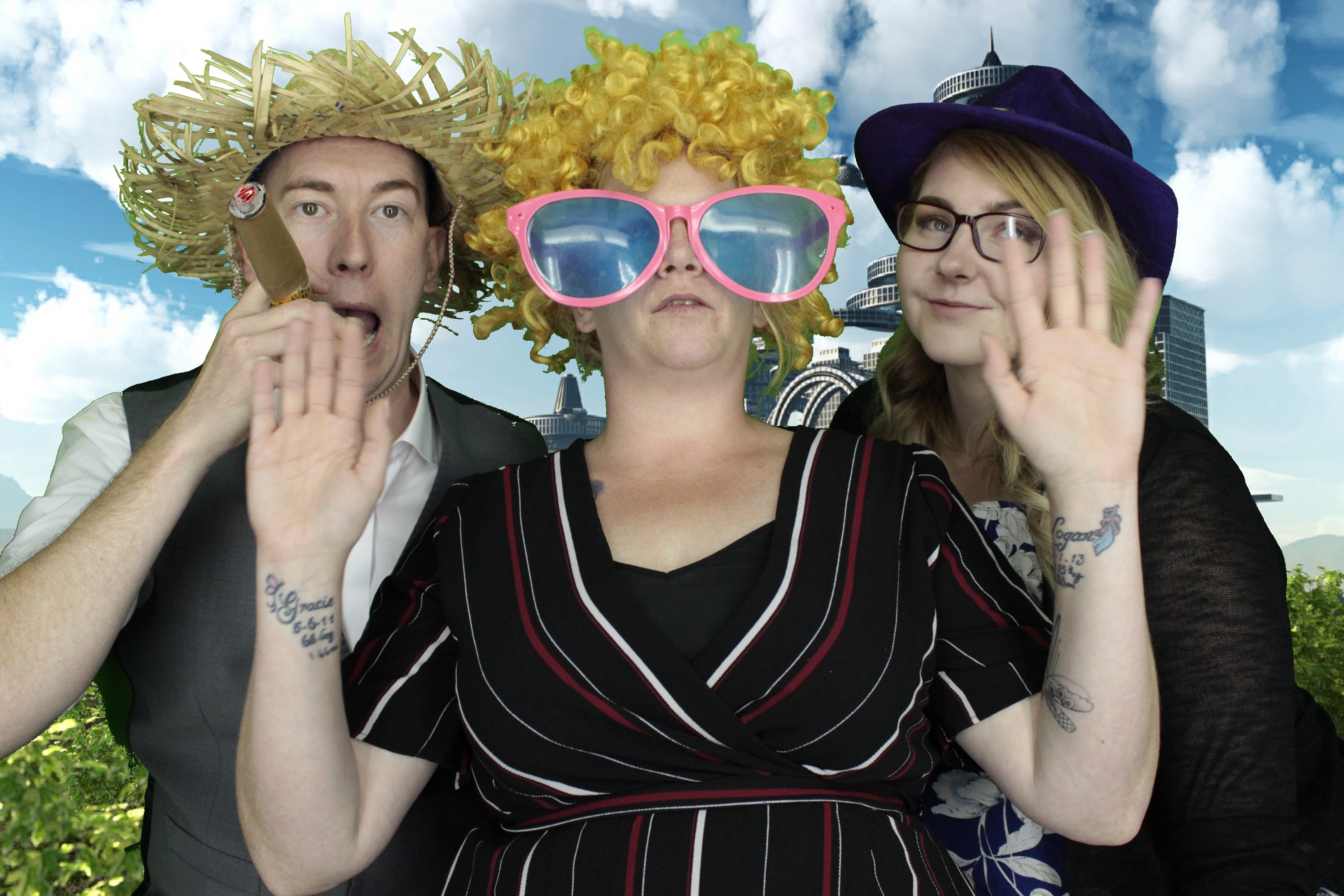 Jade & Arrons's Wedding | View more photos from the event at gallery.myphotoboothexperience.co.uk/u/MyPhotoBoothExperienceLtd/Jade-Arronss-Wedding